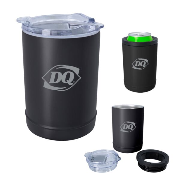 2-in-1 Insulated Beverage Holder and Tumbler Thumbnail