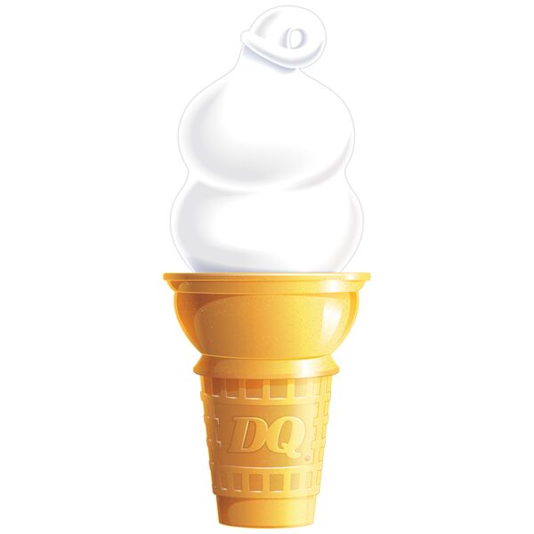 3" Cone Sticker pack of 10 Thumbnail